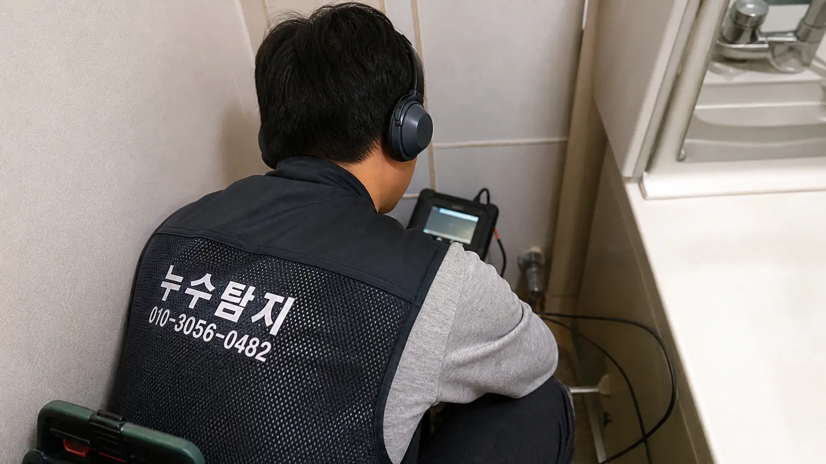 강동구 누수탐지 시공조치